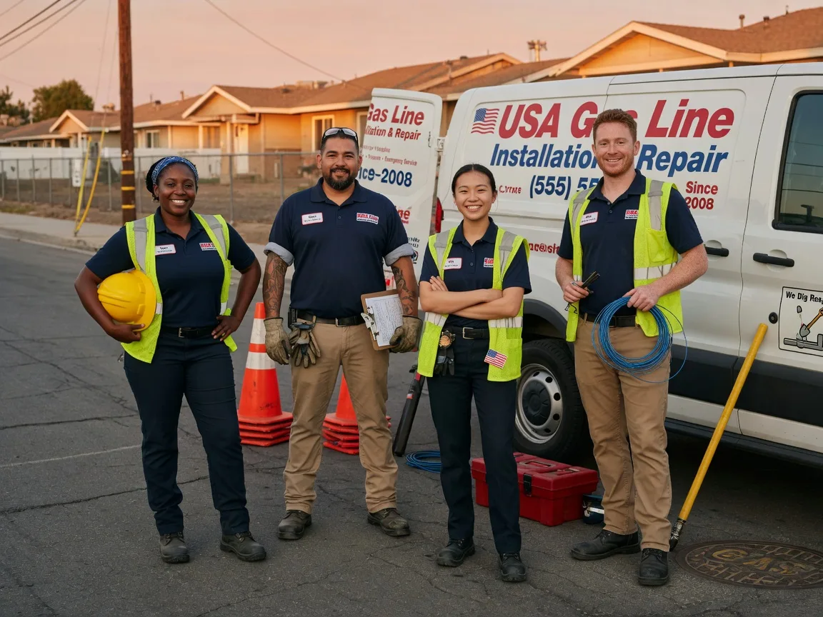 Gas Line Installation company in Mccool, MS